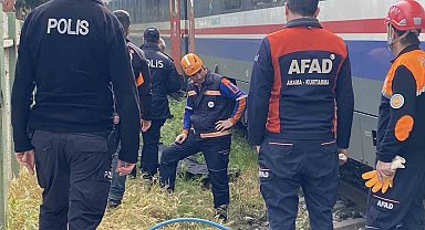 Aydın'da tren yayaya çarptı: 1 ölü