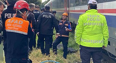 Aydın'da trenin çarptığı şahıs hayatını kaybetti
