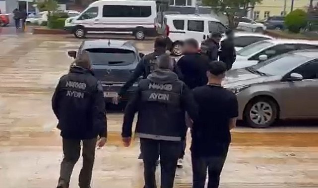 Aydın'da uyuşturucu operasyonu: 3 tutuklama