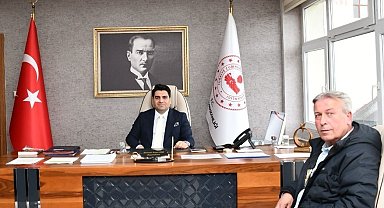 Aydın'dan Olur Kaymakamı'na nezaket ziyareti
