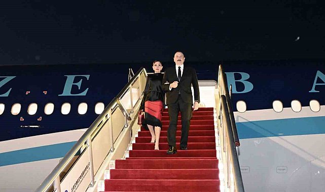 Azerbaycan Cumhurbaşkanı Aliyev Çin'de