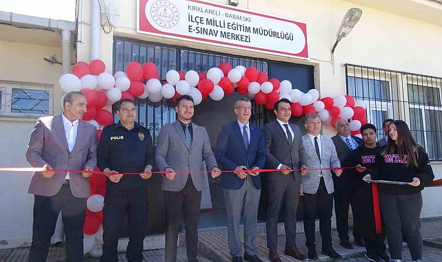 Babaeski'de E-Sınav Merkezi açıldı