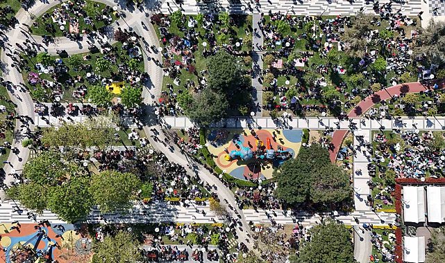 Bahçelievler'de vatandaşlar parklara akın etti