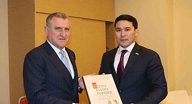 Bakan Bak, Rusya'da mevkidaşı Degtyarev ile görüştü