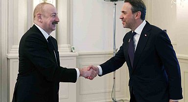 Bakan Bayraktar, Azerbaycan Cumhurbaşkanı Aliyev tarafından kabul edildi
