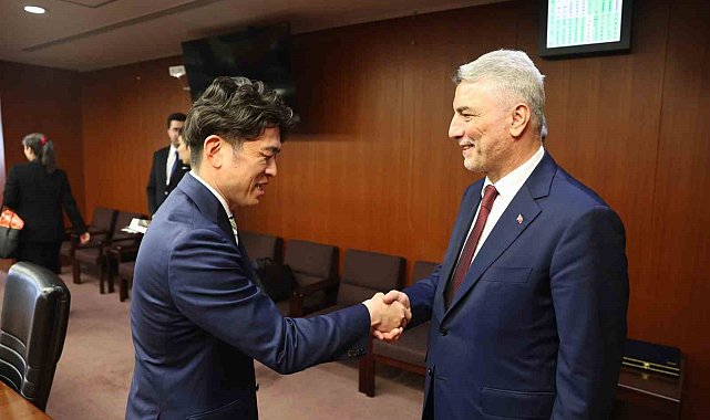 Bakan Bolat, Japon Bakan Hiromasa ile görüştü