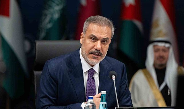 Bakan Fidan 'İki Devletli Çözüm ve Ortadoğu'da Kalıcı Barış Antalya Bakanlar Toplantısı'na katıldı