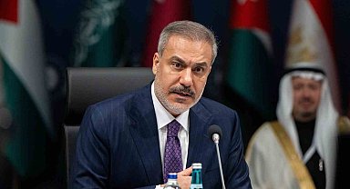 Bakan Fidan 'İki Devletli Çözüm ve Ortadoğu'da Kalıcı Barış Antalya Bakanlar Toplantısı'na katıldı