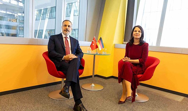 Bakan Fidan, Alman mevkidaşı Baerbock ile görüştü
