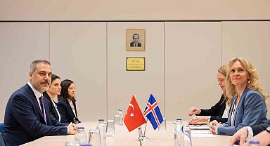 Bakan Fidan, Brüksel'de İzlandalı mevkidaşı Gunnarsdottir ile görüştü