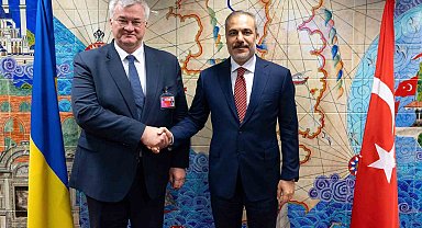 Bakan Fidan, Ukraynalı mevkidaşı Sybiha ile görüştü
