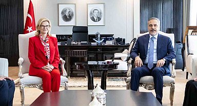 Bakan Fidan, Uluslararası Telekomünikasyon Birliği Genel Sekreteri Bogdan-Martin'i kabul etti