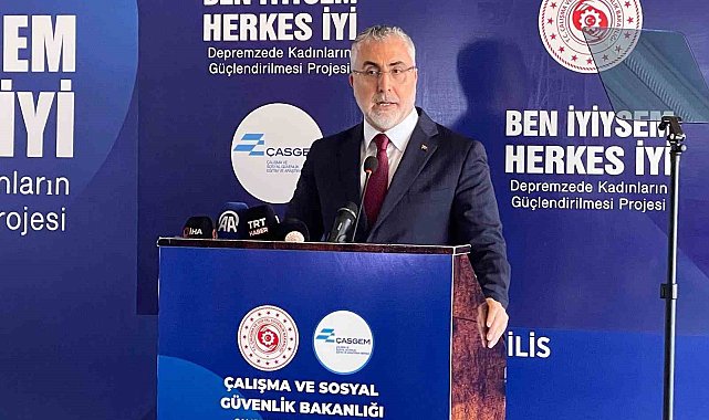 Bakan Işıkhan: "Tüm illerimizi yeniden ayağa kaldırmak ve yaralarımızı sarmak için çok hızlı harekete geçtik"