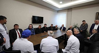 Bakan Işıkhan'dan maden kazasında yaralanan işçilere ziyaret