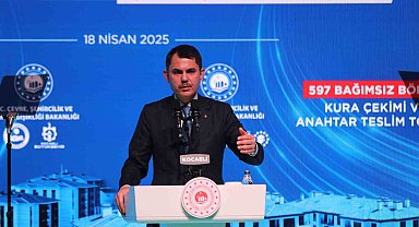 Bakan Kurum Kocaeli'de açıkladı: "Vatandaşlarımız bundan böyle 2,5 milyon liraya kadar finans desteği alabilecek"