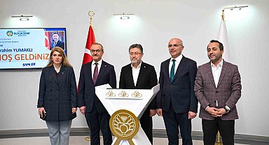 Bakan Yumaklı'dan Malatya Büyükşehir Belediyesi'ne ziyaret