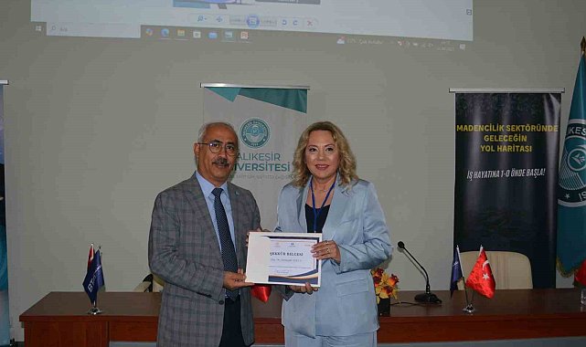 Balıkesir Üniversitesi ile Madencilik Sektörü arasında işbirliği