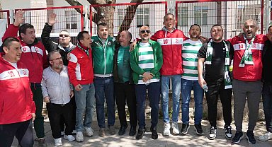 Balıkesir yeşil-beyaza döndü; Bursaspor davul zurna ile karşılandı