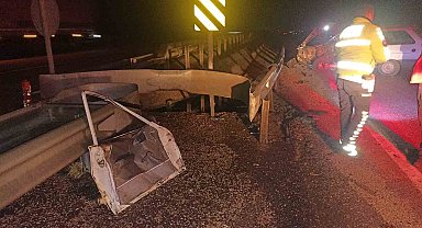 Balıkesir'de trafik kazası; 1 yaralı