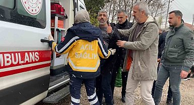 Balkondan atlayıp kaçmak isteyen şüpheli tutuklandı