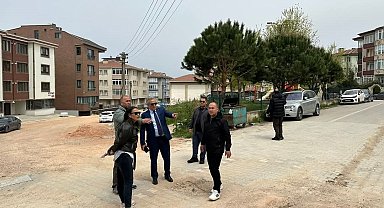 Bandırma Belediyesi'nden altyapı ve yol düzenlemeleri için saha çalışması