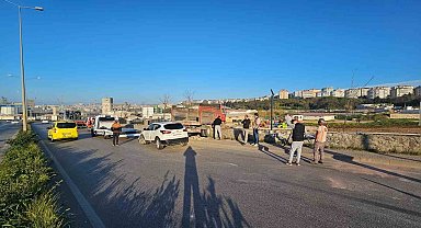 Bandırma Liman Yolu'nda zincirleme kaza: 2 yaralı