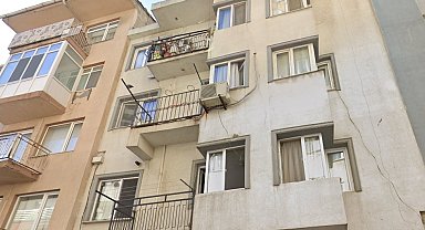 Bandırma'da 4. kattan düşen şahıs hayatını kaybetti