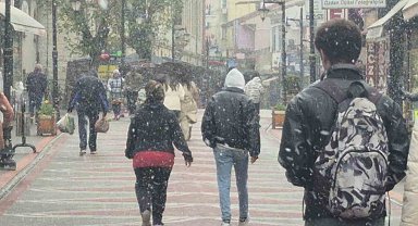 Bartın'da dolu yağışı etkili oldu