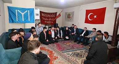Başkan Balaban Yuntdağı'nda vatandaşlarla bayramlaştı