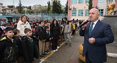 Başkan Bıyık'tan öğrencilere: "En büyük ilham kaynağımızsınız"