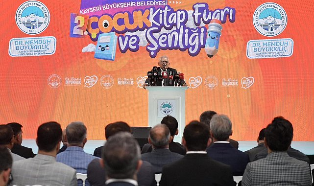 Başkan Büyükkılıç: "2'nci Çocuk Kitap Fuarı ve Şenliği'ne 500 bin ziyaretçi katıldı"