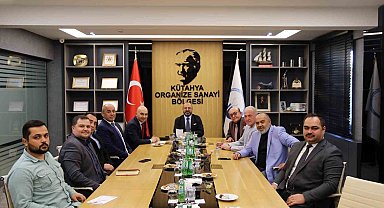 Başkan Erdemci, Kütahya OSB yönetimini ziyaret etti