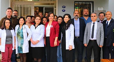 Başkan Kınay'dan çalışanlarına anlamlı ziyaret "Birlikte Daha Güçlüyüz"