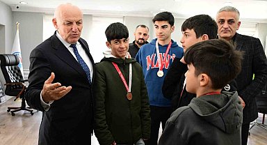 Başkan Kul: "Çabamız şampiyonlar yetiştirmek için"