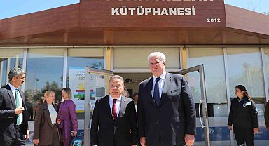 Başkan Muhittin Böcek ile Ukraynalı Bakan'dan anlamlı açılış