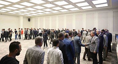 Başkan Palancıoğlu, mesai arkadaşlarıyla bayramlaştı
