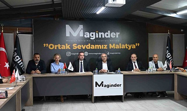 Başkan Sami Er, MAGİNDER Başkanı ve yönetim kurulu üyeleri ile bir araya geldi