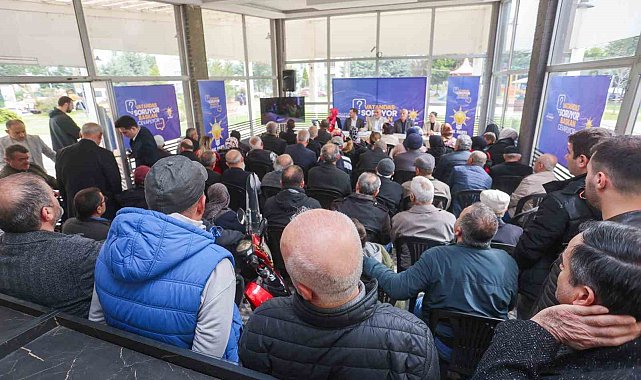 Başkan Sandıkçı: "Hemşehrilerimizle istişare kültürü içerisinde çalışmalarımızı sürdürüyoruz"