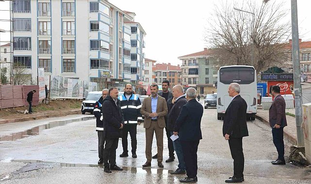 Başkan Şerifoğulları, kent genelinde incelemelerini sürdürüyor