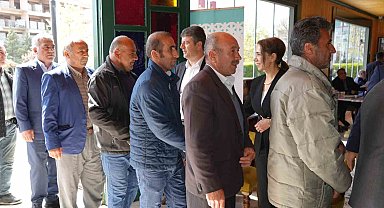 Başkan Tutdere, bayramlaşma töreninde vatandaşlarla buluştu