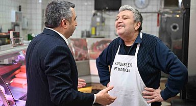 Başkan Yılmaz, komşu ziyaretinde