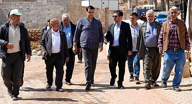 Başkan Yılmaz'dan depremzedelere bayram ziyareti