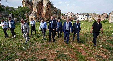 Başkan Yılmaz'dan Dülük Antik Kent müjdesi