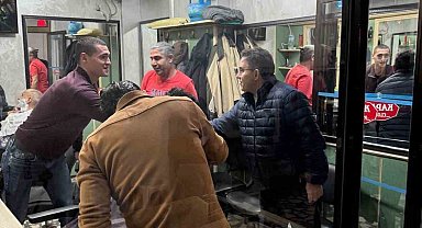 Başkansız kalan esnafa Kaymakam Kaya'dan ziyaret