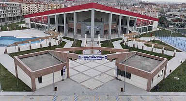 Başkentte atıl spor tesisinde sona doğru