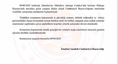 Başsavcılıktan huzurevindeki yangına ilişkin açıklama: "Şüpheliler tespit edilecek"