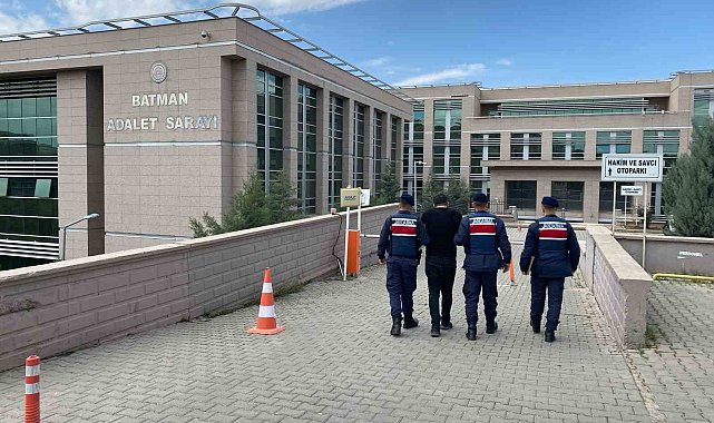 Batman'da 19 suç kaydı ve 5 ayrı suçtan hapis cezası bulunan firari yakalandı