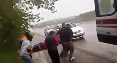 Batman'da araç şarampole yuvarlandı: 3 yaralı