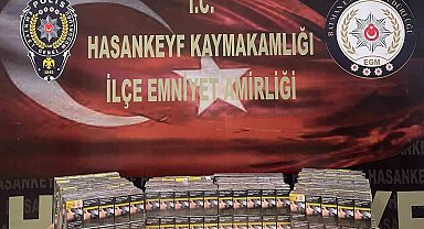 Batman'da kaçakçılık operasyonunda 10 şüpheliye adli işlem başlatıldı