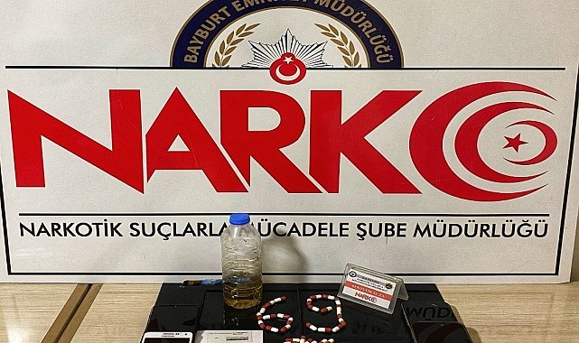 Bayburt polisi uyuşturucuya geçit vermiyor